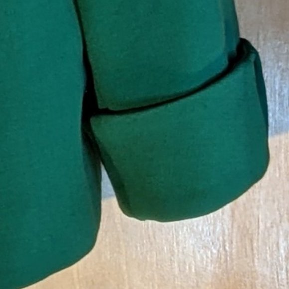 Tahari Green with Black Buttons Blazer_Size 14W - Picture 8 of 9